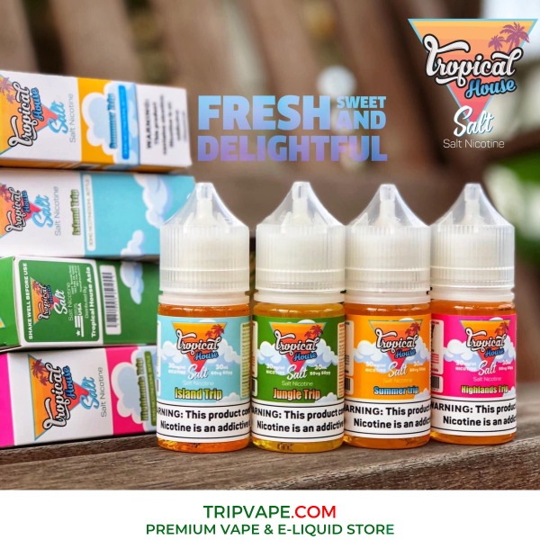 Tinh dầu Tropical House EJuice Saltnic