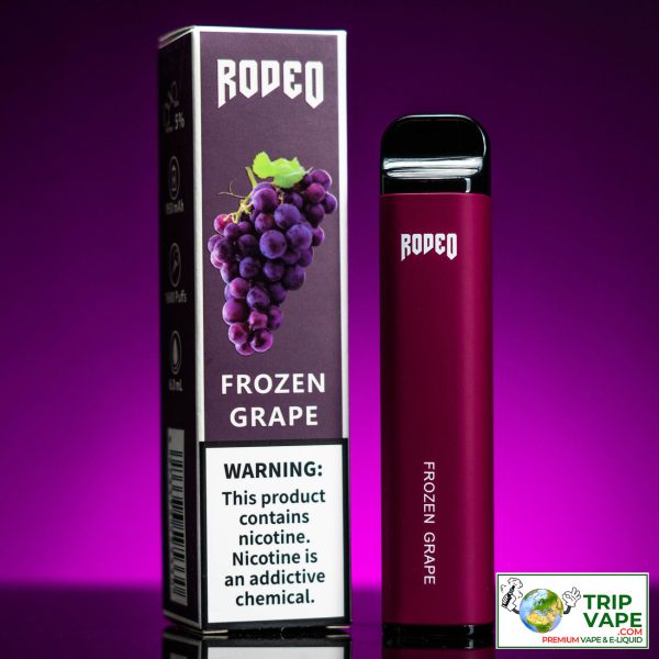 Rodeo Frozen Grape - Nho lạnh Pod 1 lần chính hãng