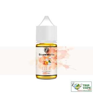 steamwork peach ice dao lanh 3mg